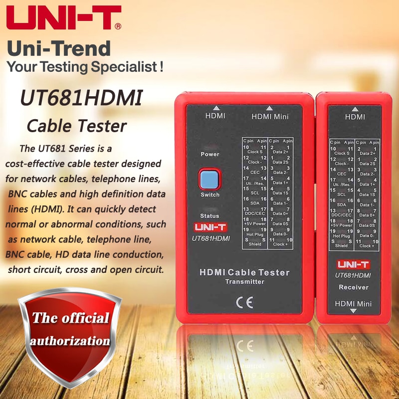 UNI-T UT681HDMI ̺ ׽ HDMI / MINI-HDMI ..